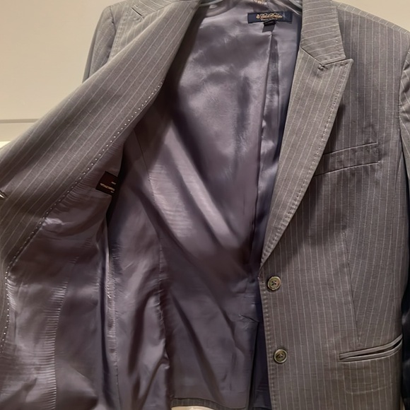 Brooks Brothers Gray Pinstriped Blazer - Picture 10 of 16